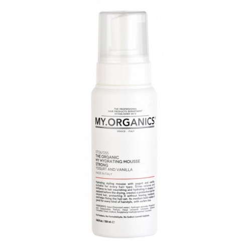 My.Organics My Hydrating Mousse Foam Drėkinančios putos su jogurtu ir vanile, Strong