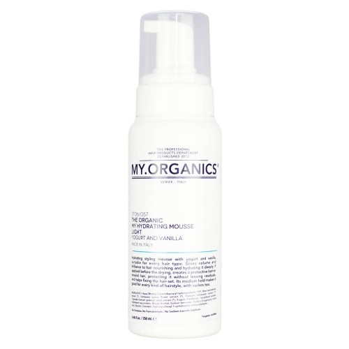 My.Organics My Hydrating Mousse Foam Drėkinančios putos su jogurtu ir vanile, Light