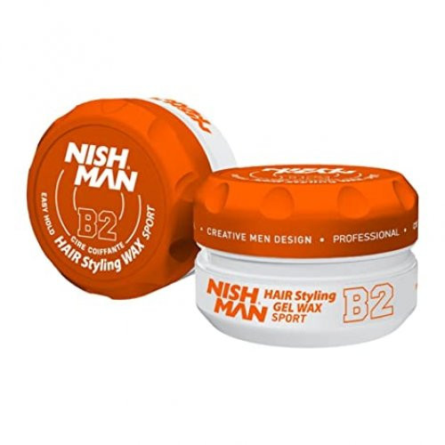 Nishman Hair Styling Wax B2 Sport Plaukų formavimo vaškas, 150ml