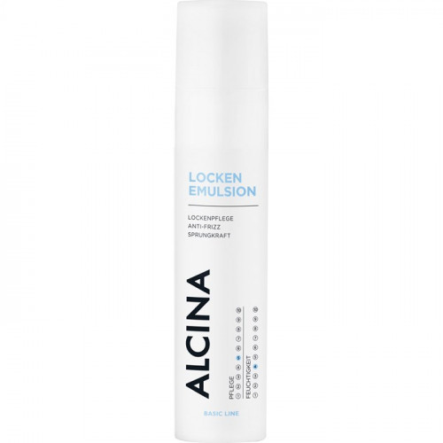 Alcina Curly Hair Emulsion Emulsija garbanotiems plaukams, 100ml