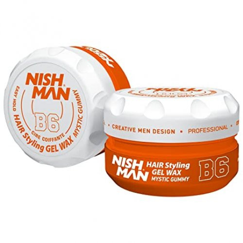 Nishman Hair Styling Wax B6 Mystic Gummy Plaukų formavimo vaškas, 150ml