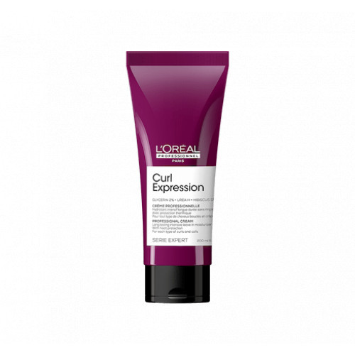 L'Oréal Professionnel Curl Expression Long Lasting Intensive Leave-In Moisturizer Nenuplaunamas kremas garbanotiems plaukams, 200ml