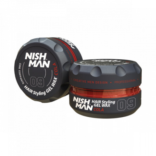 Nishman Hair Styling Wax 09 Cola Plaukų formavimo vaškas, 100ml