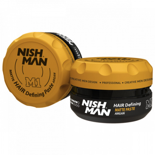 Nishman Matte Hair Defining Paste M1 Plaukų formavimo vaškas, 100ml