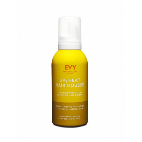 EVY Technology UV Heat Hair Mousse Putos plaukų apsaugai nuo saulės ir karščio, 150ml