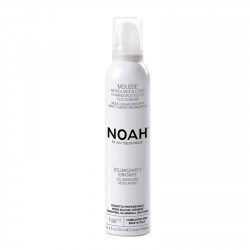 Noah 5.8 Modelling Mousse With Pure Argan Oil Plaukų putos su migdolų aliejumi, 250ml
