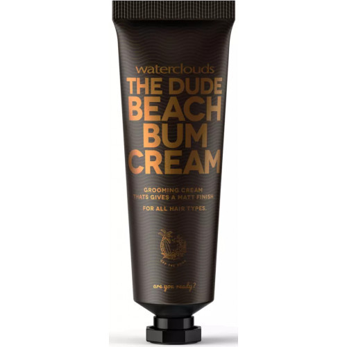 Waterclouds The Dude Beach Bum Cream Plaukų formavimo kremas, 125ml