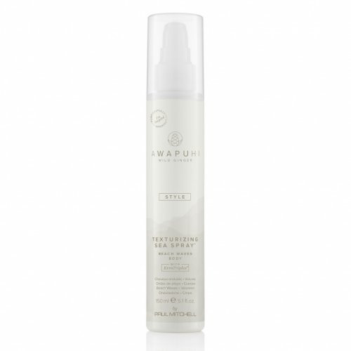 Paul Mitchell Awapuhi Wild Ginger Texturizing Sea Spray Tekstūrą išryškinantis paplūdimio garbanų losjonas, 150ml