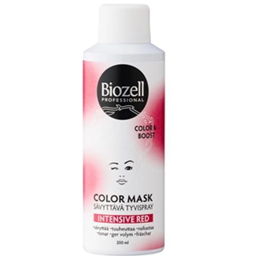 Raudonos spalvos plaukų lakas BIOZELL PROFESSIONAL COLOR MASK, 200 ml