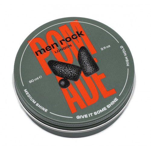 Men Rock Pomade Stiprios fiksacijos, vidutinio žvilgesio plaukų pomada, 90ml