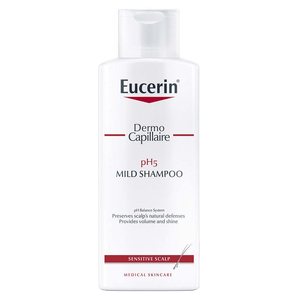 EUCERIN Dermo Capillaire pH5 Šampūnas jautri oda galvos 250 ml