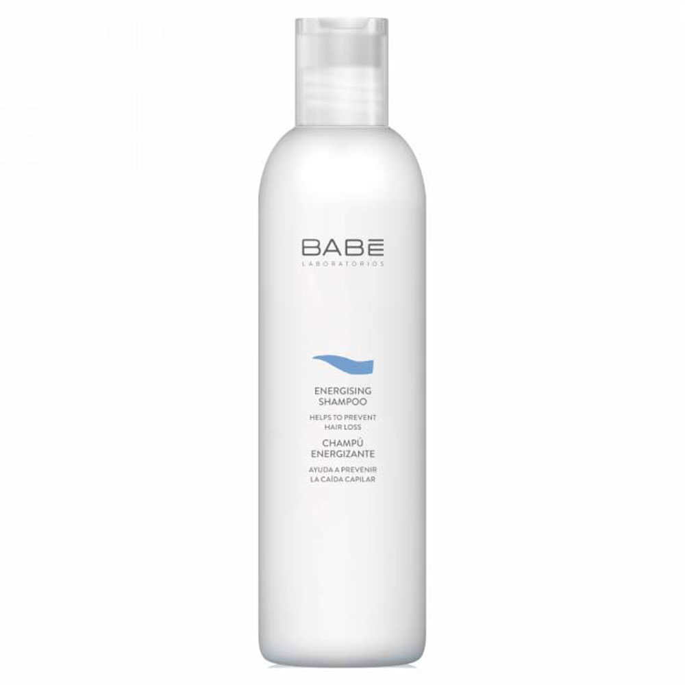 BABE Energising Stimuliuojantis Šampūnas nuo plaukų slinkimo 250 ml