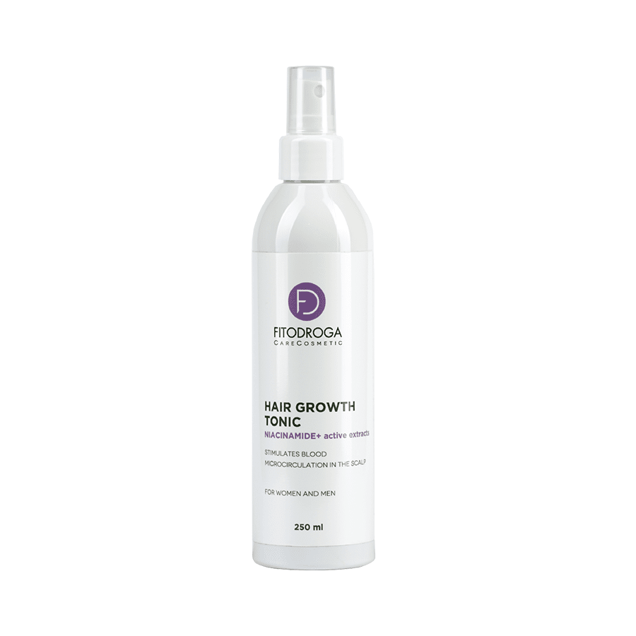 FITODROGA NIACINAMIDE+ Tonikas plaukų augimą skatinantis 250 ml