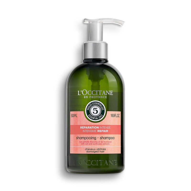 L'OCCITANE 5 eterinių aliejų atgaivinantis šampūnas 500 ml