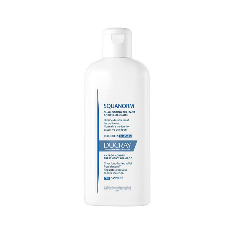 DUCRAY Squanorm šampūnas nuo riebių pleiskanų 200 ml