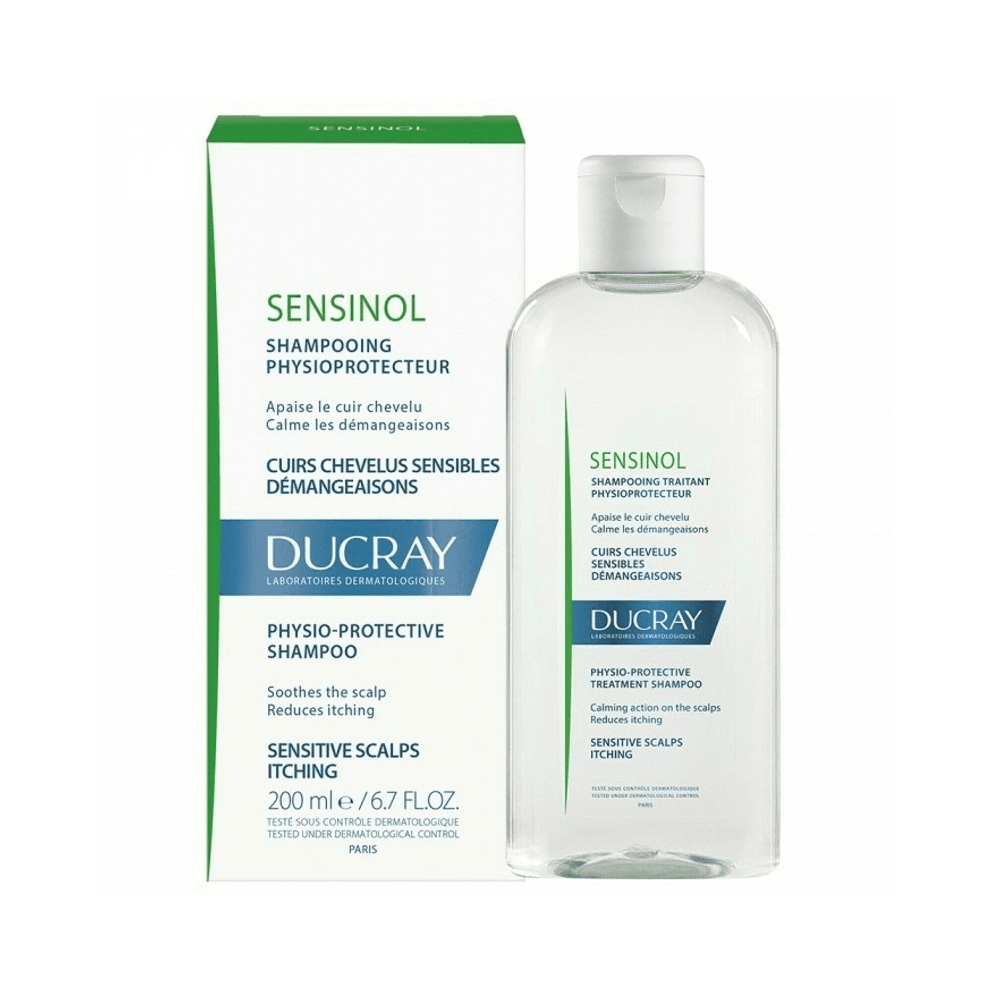 DUCRAY Sensinol šampūnas jautriai galvos odai 200 ml