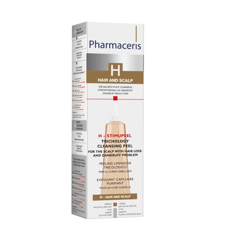 PHARMACERIS H Stimupeel galvos odos šveitimas 125 ml