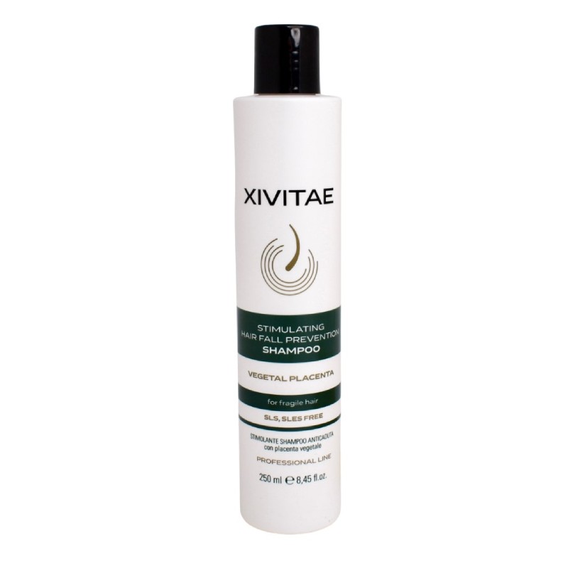 XIVITAE Stimuliuojantis šampūnas nuo plaukų slinkimo su augaline placenta 250 ml