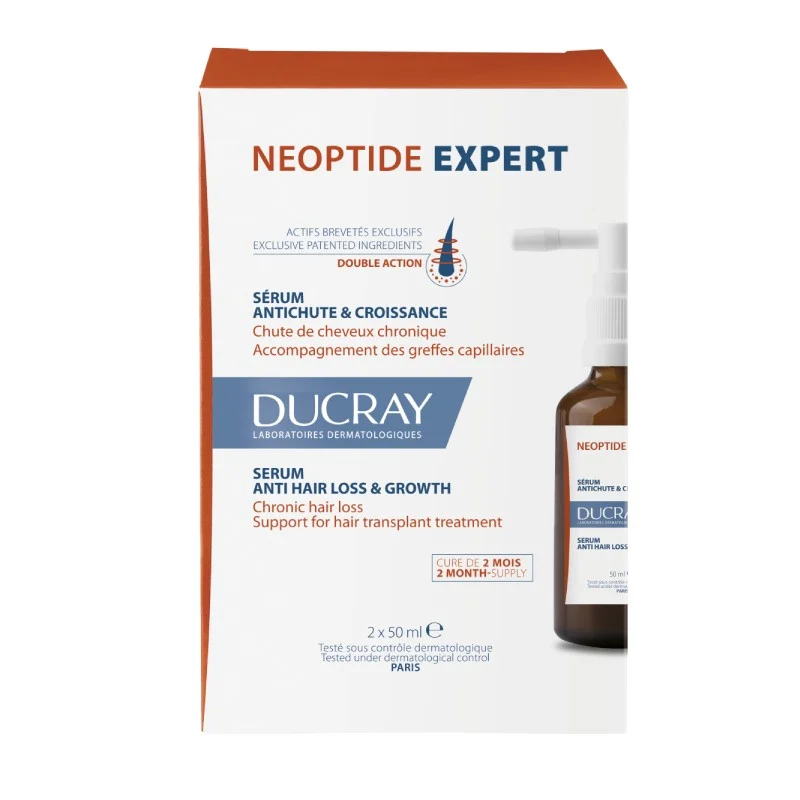DUCRAY Neoptide Expert serumas nuo plaukų slinkimo (2x50ml)