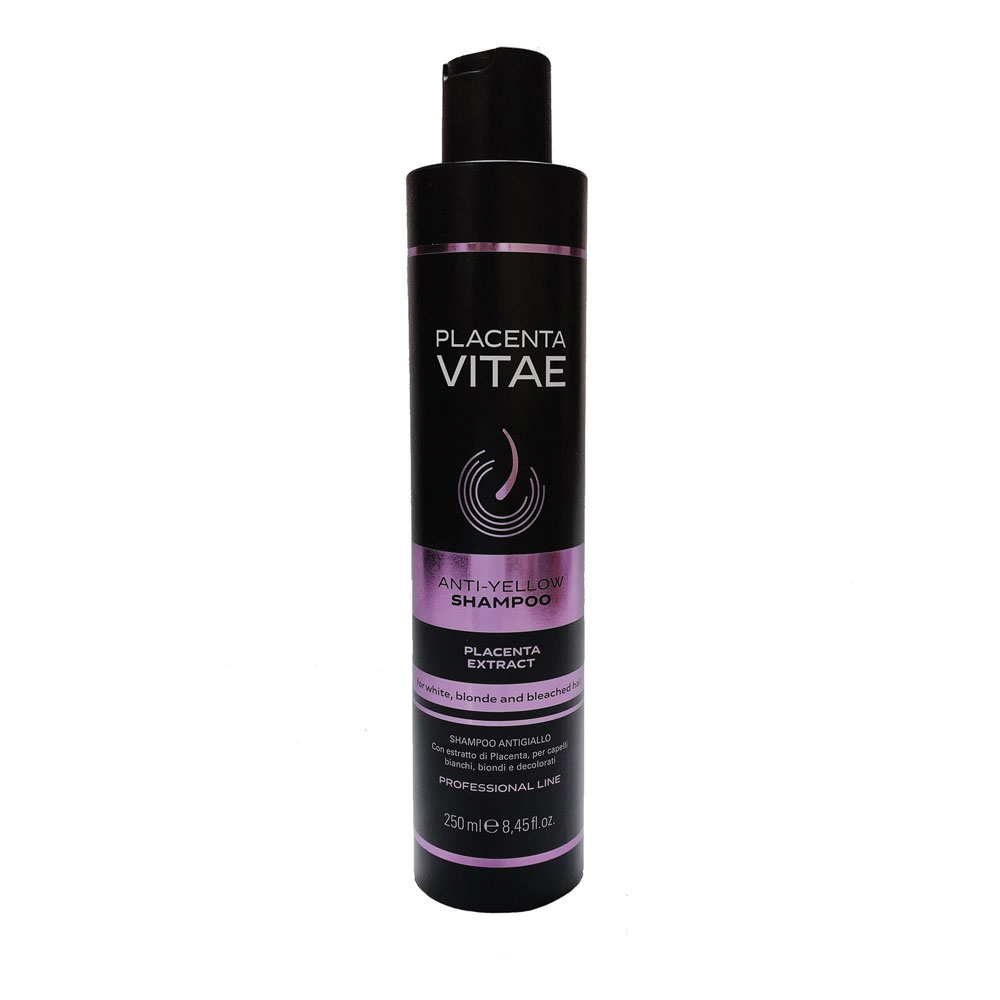 PLACENTA VITAE Šampūnas nuo geltonumo su placentos ekstraktu 250 ml