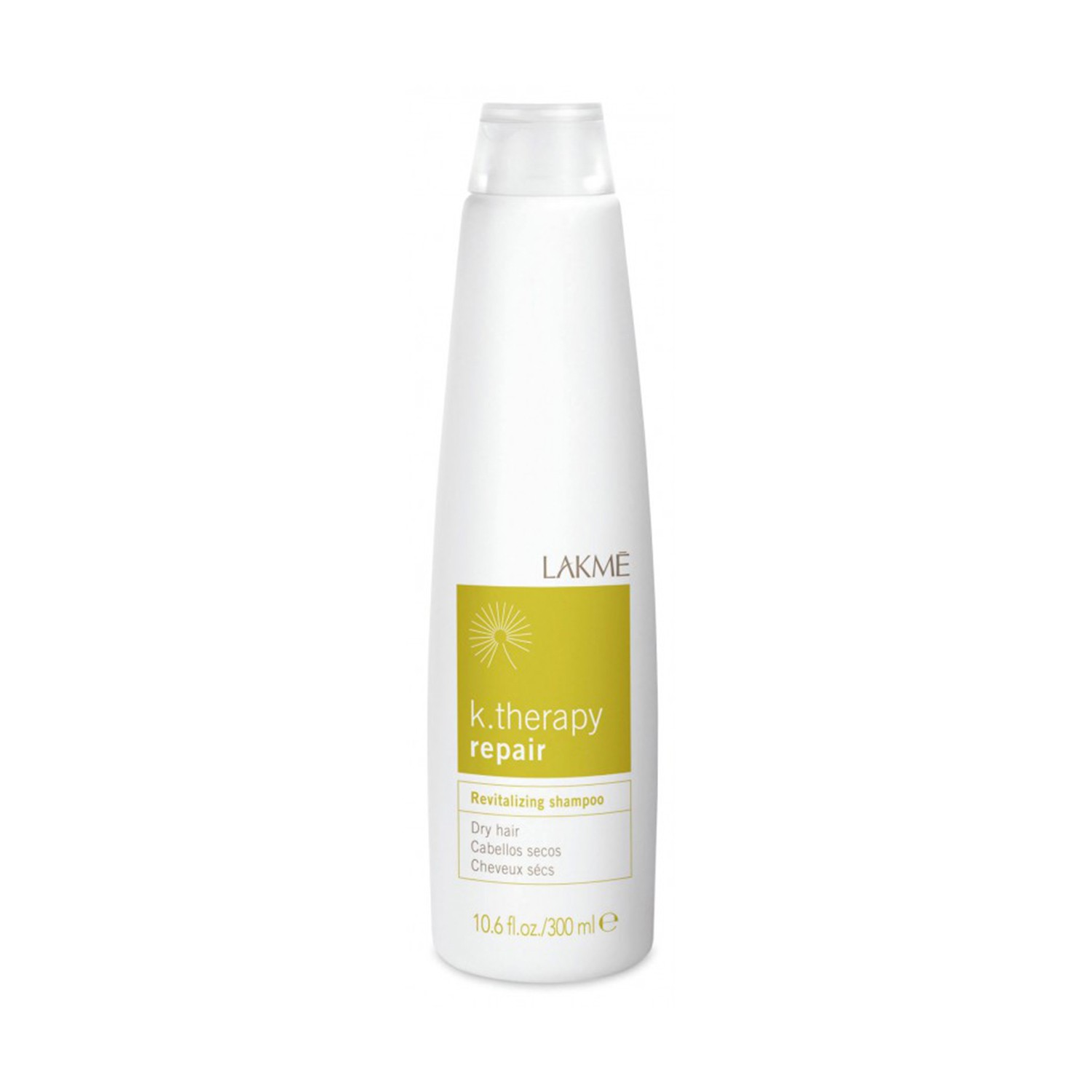 LAKME K.Therapy Repair regeneruojantis šampūnas sausiems, pažeistiems plaukams 300 ml