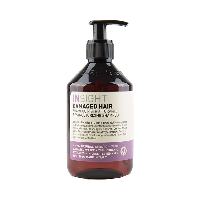 INSIGHT Damaged Hair šampūnas pažeistiems plaukams 400 ml