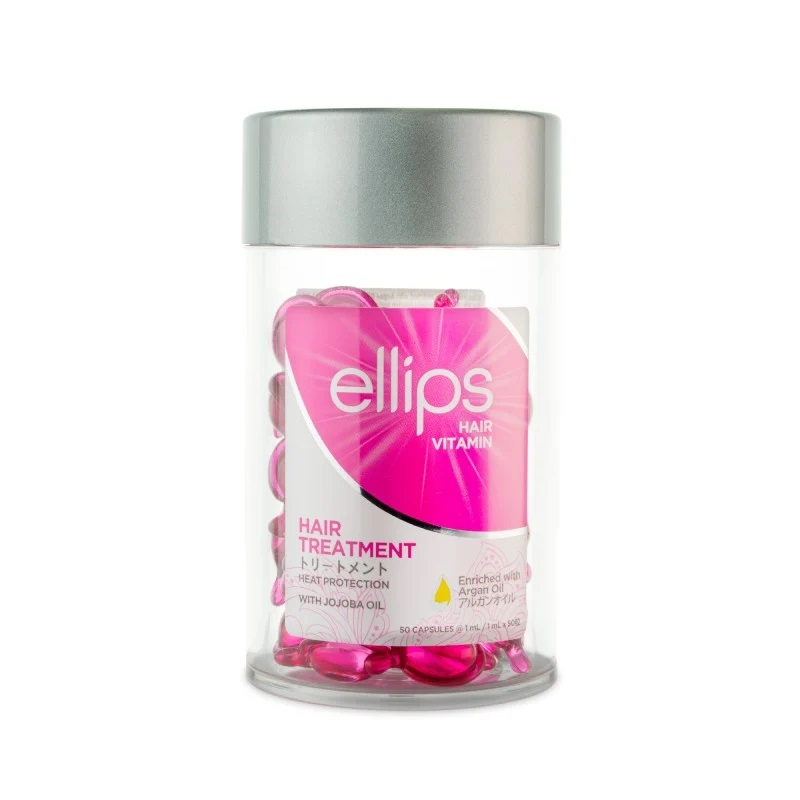 ELLIPS Hair Treatment vitaminai pažeistiems plaukams, kapsulės 1 ml x N50