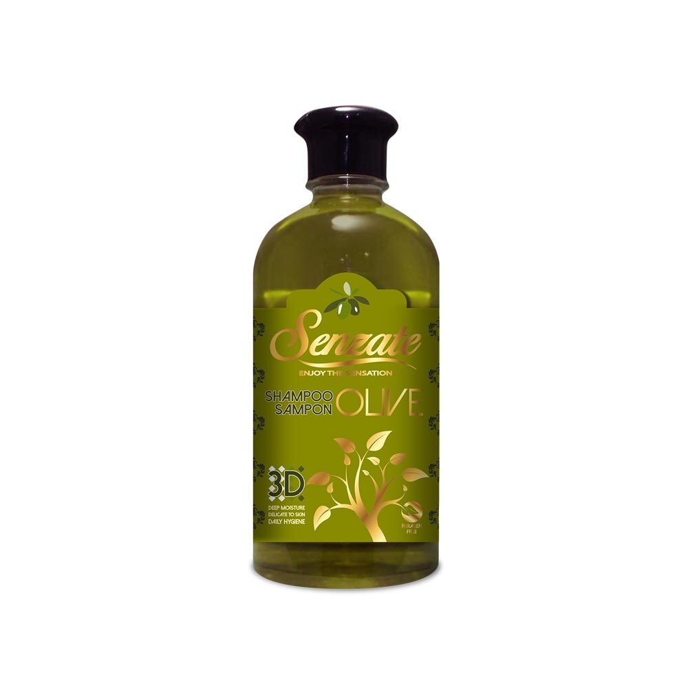 Plaukų šampūnas SENZATE OLIVE OIL, 500 ml