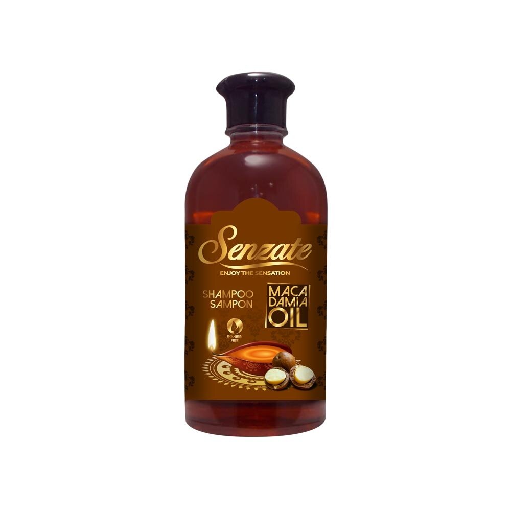 Plaukų šampūnas SENZATE MACADAMIA OIL, 500 ml