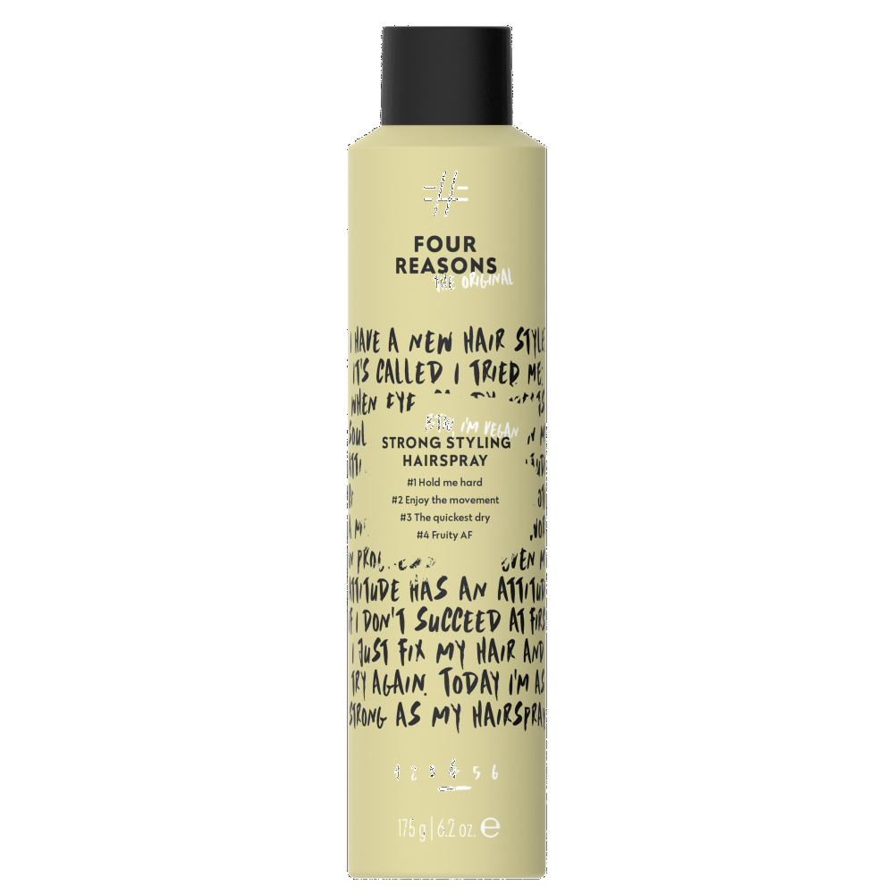 FOUR REASONS ORIGINAL STRONG STYLING HAIRSPRAY STIPRIOS FIKSACIJOS PLAUKŲ LAKAS 300 ml