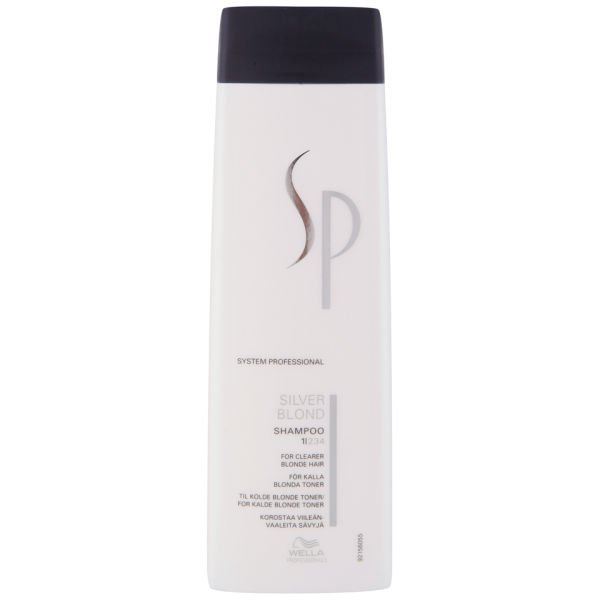 Šampūnas šviesiems plaukams Wella SP Silver Blond Shampoo 250ml