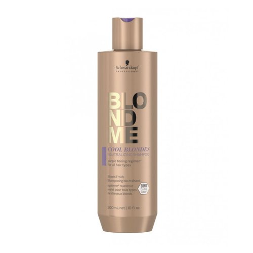 Neutralizuojantis šampūnas Schwarzkopf Blond Me Cool Blondes Neutralizing Shampoo 300ml