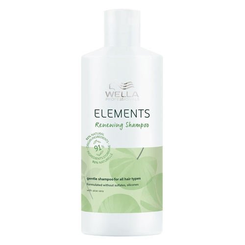 Atkuriamasis plaukų šampūnas Wella Professionals Elements Renewing Shampoo 500ml