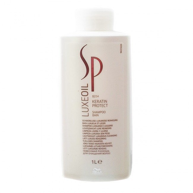 Šampūnas apsaugantis keratiną Wella SP Luxe Oil Keratin Protect Shampoo 1000ml