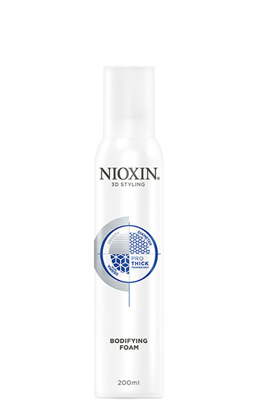 Plaukų apimtį didinančios putos Nioxin Bodifying Foam 200 ml