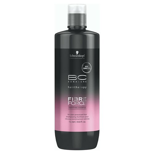 Šampūnas labai pažeistiems plaukams Schwarzkopf Bonacure Fibre Force Shampoo 1000 ml