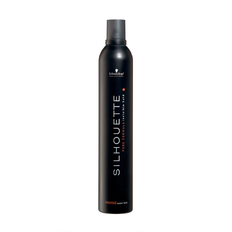 Putos plaukams labai stiprios fiksacijos Schwarzkopf Silhouette Super Hold Mousse 500ml