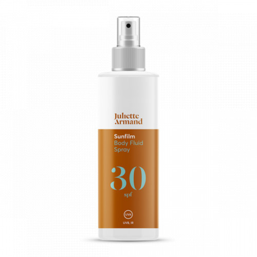 Juliette Armand Sunfilm Body Fluid Spray SPF30 Kūno purškiklis su apsauga nuo saulės, 200ml