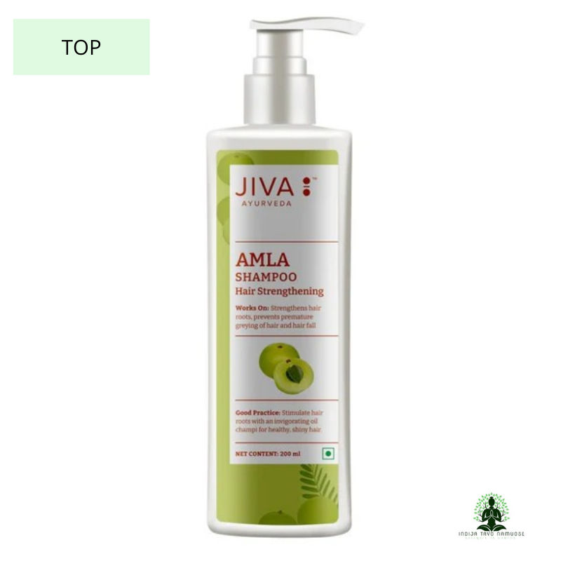 Amla Šampūnas-kondicionierius, stiprinantis plaukus Jiva Ayurveda 200ml