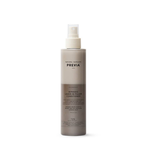 PREVIA BIPHASIC LEAVE-IN FILLER CONDITIONER NENUPLAUNAMAS DVIFAZIS PLAUKŲ KONDICIONIERIUS , 200ML l