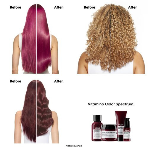 L'Oréal Professionnel Vitamino Color Spectrum Glass Shine Serum Žvilgesio suteikiantis serumas, 30ml