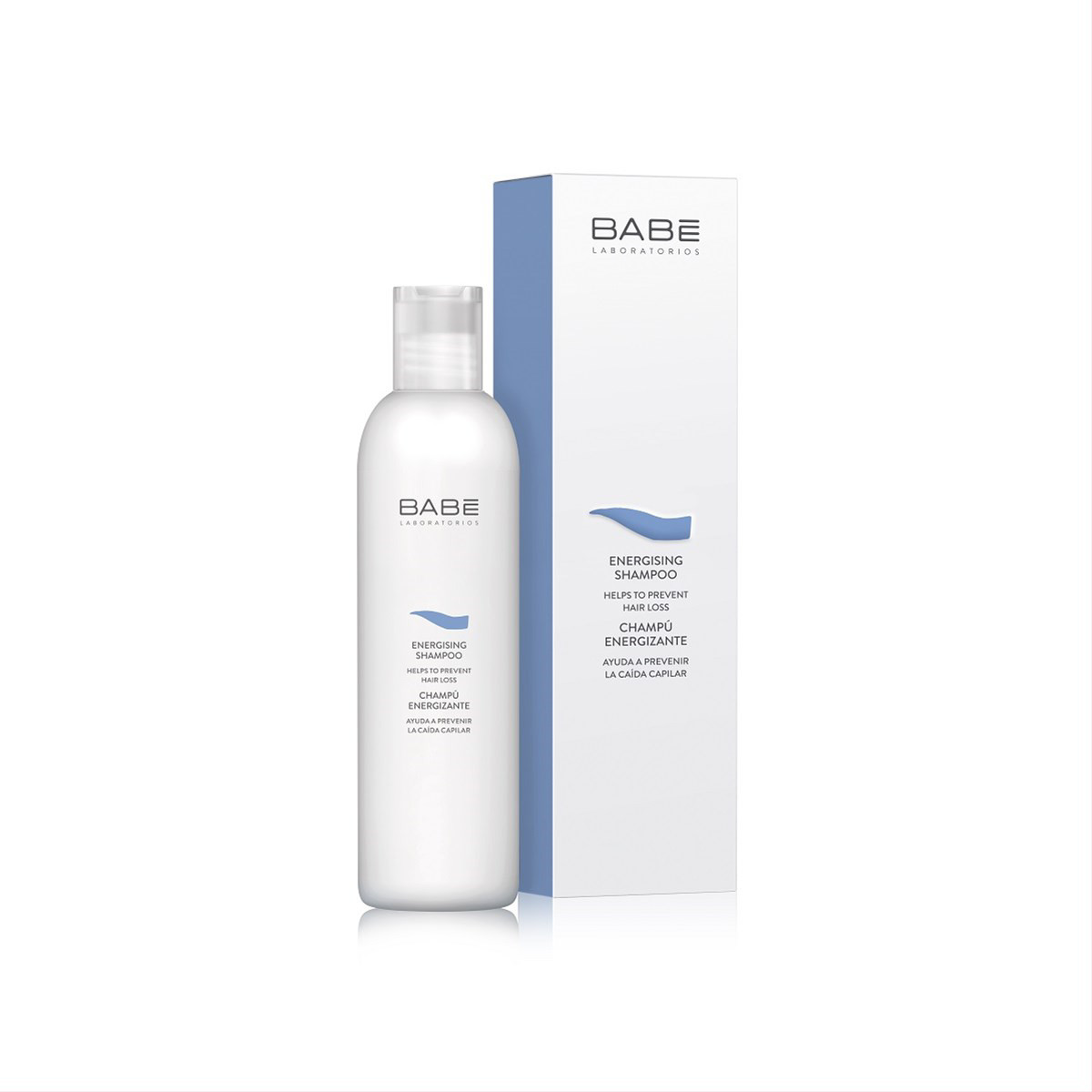 BABE HAIR ENERGISING, energizuojantis šampūnas silpniems, linkusiems slinkti plaukams, 250 ml