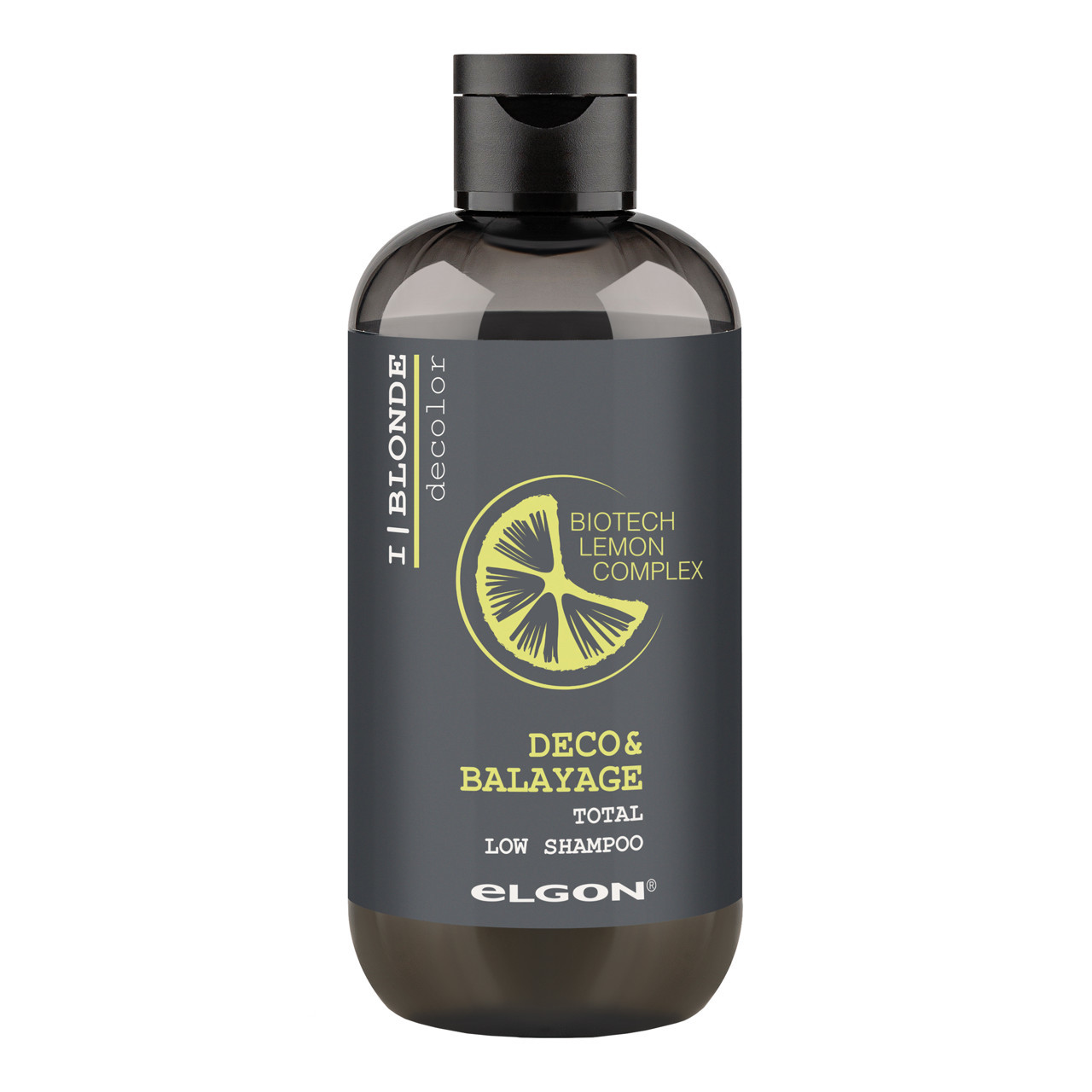 ELGON DECO & BALAYAGE šampūnas šviesintiems, pažeistiems plaukams TOTAL LOW SHAMPOO, 250 ml