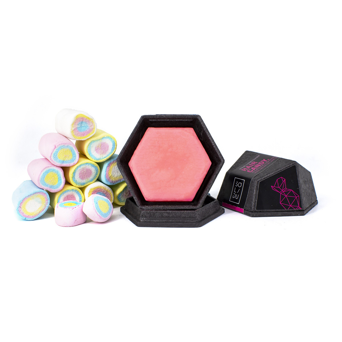 SOLIDU Kietas kondicionierius HAIR CANDY 55g