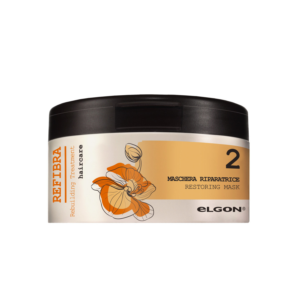 ELGON REFIBRA RESTORING MASK, atkuriamoji kaukė pažeistiems plaukams, 250 ml