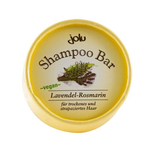 JOLU LAVENDER-ROSEMARY, natūralus kietas šampūnas sausiems plaukams, 50 g
