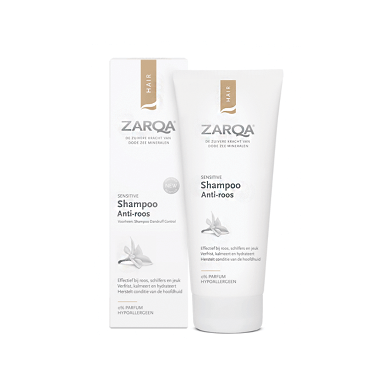 ZARQA SENSITIVE ŠAMPŪNAS NUO PLEISKANŲ, 200 ml