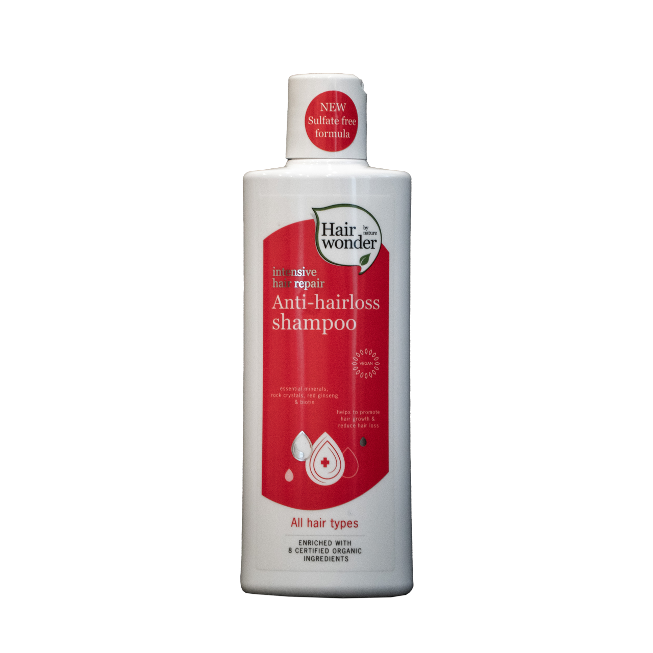 HAIRWONDER Šampūnas slenkantiems plaukams Intensive Hair Repair Anti-hairloss, 200 ml