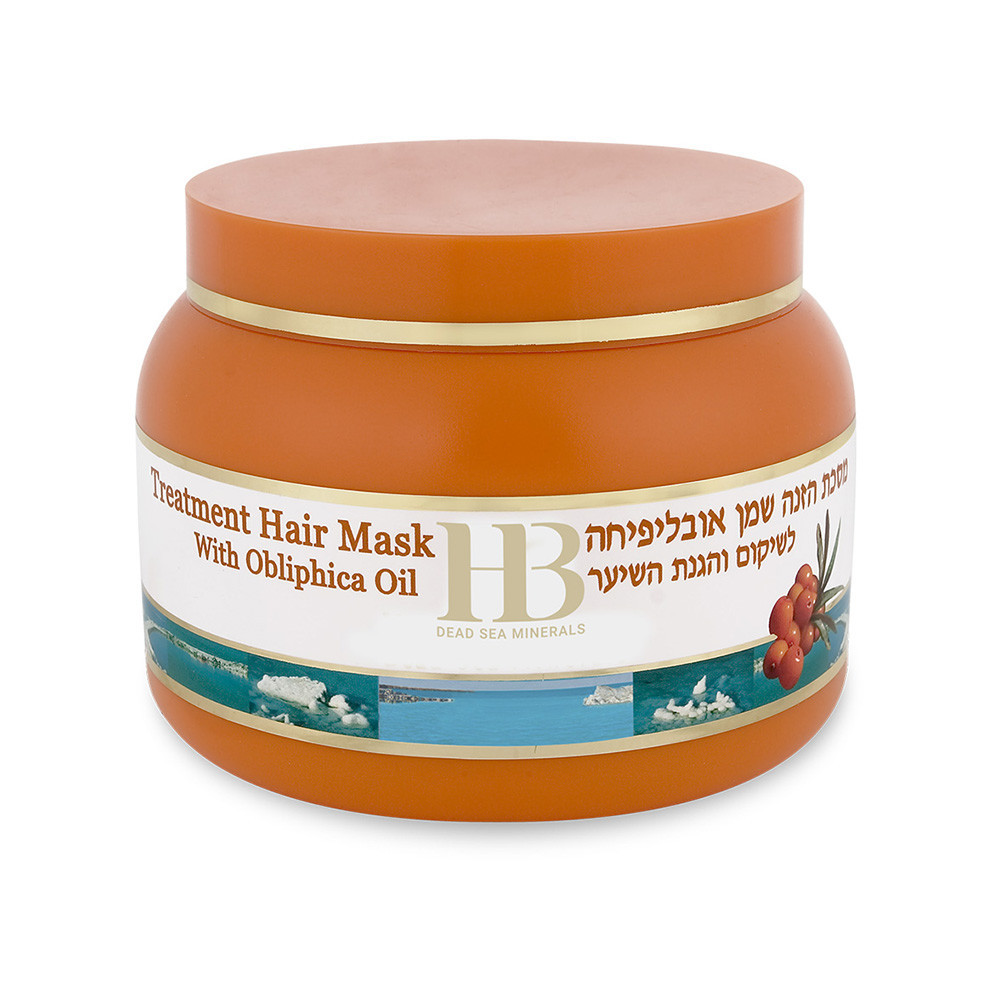HEALTH&BEAUTY Kaukė plaukams su šaltalankių aliejumi, 250 ml