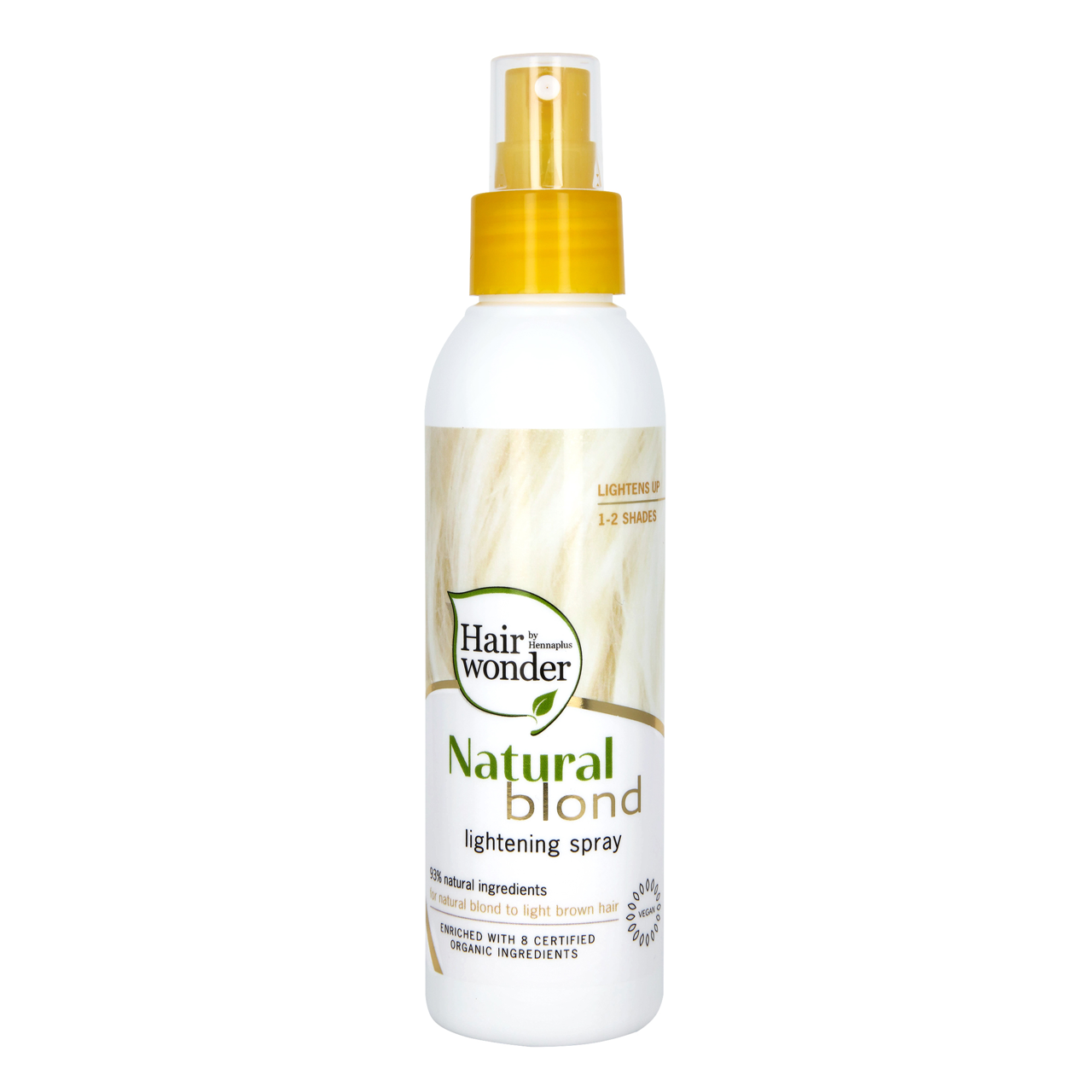 HAIRWONDER Purškiamas ramunėlių šviesintojas plaukams Natural  Blond spray, 150 ml